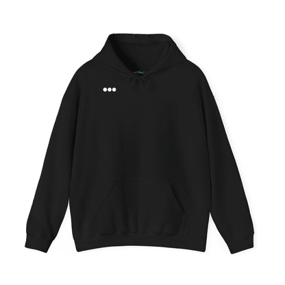 White Swirl Lines - Hoodie