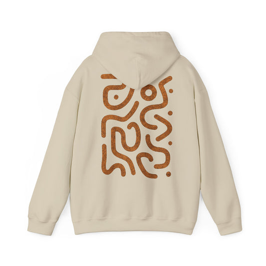 Cork Swirl Lines - Hoodie
