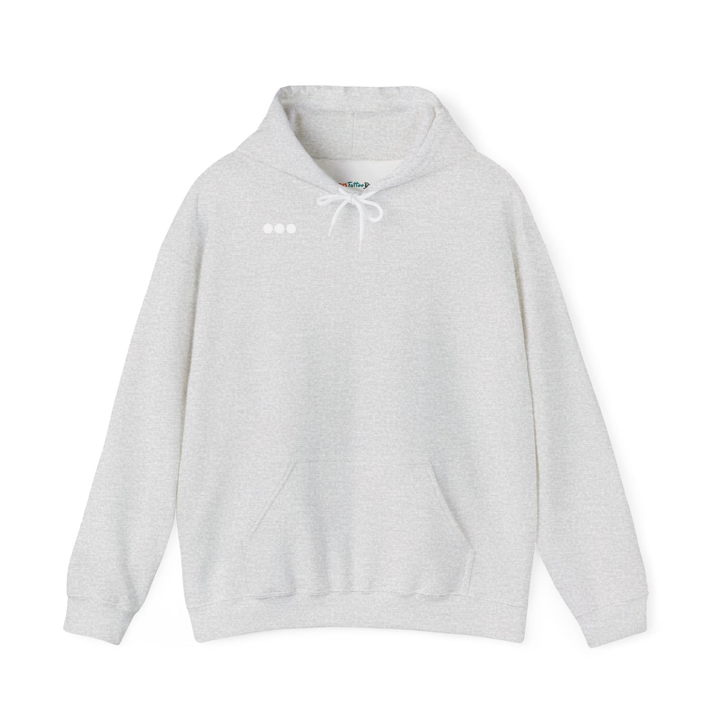 White Swirl Lines - Hoodie