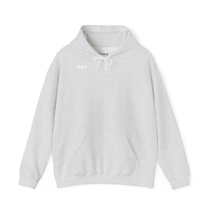 White Swirl Lines - Hoodie